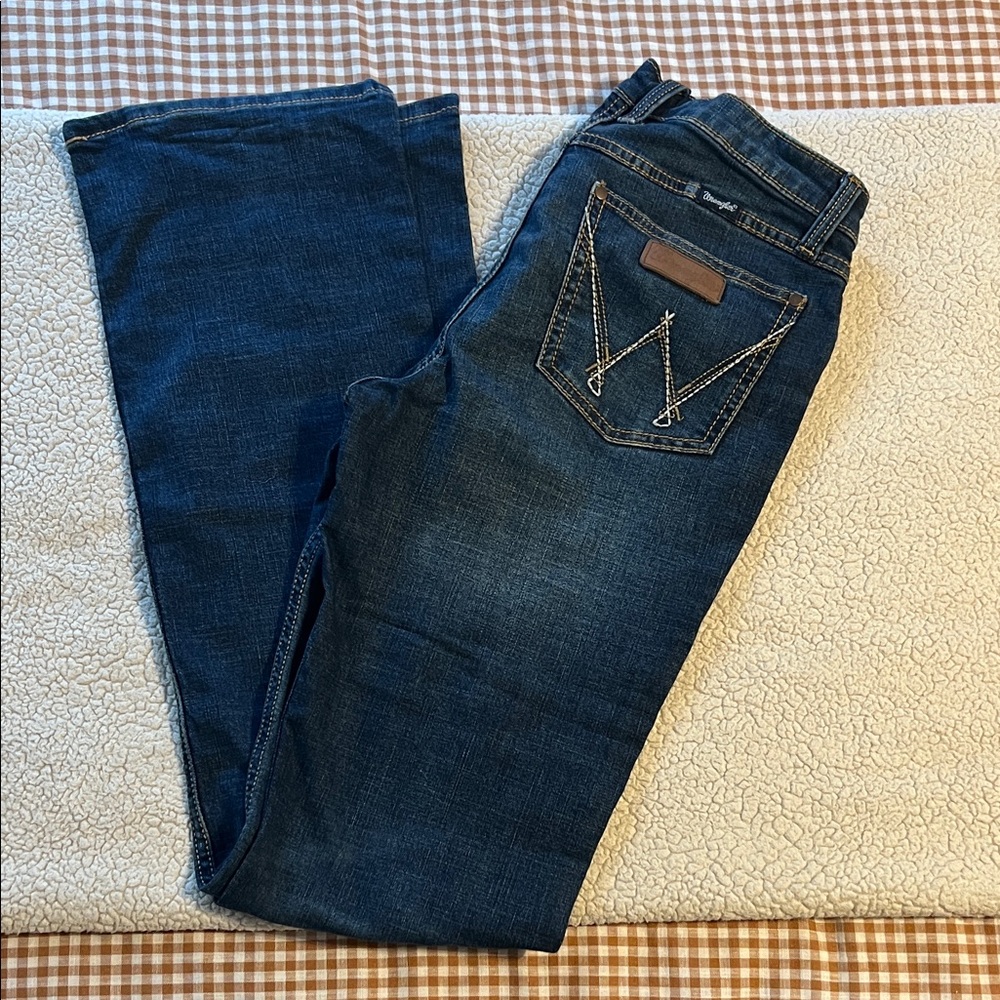 Wrangler Indigo Boot Cut Jeans